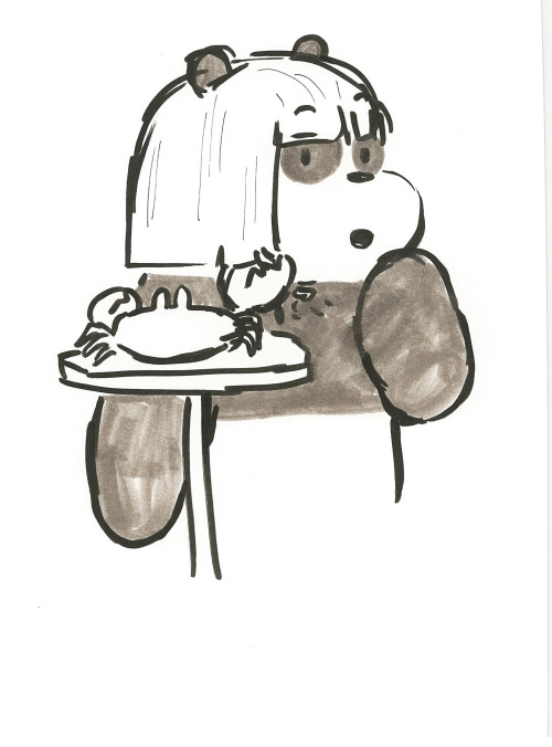 wedrawbears:  CAPTAIN CRABOO development drawings part 1 