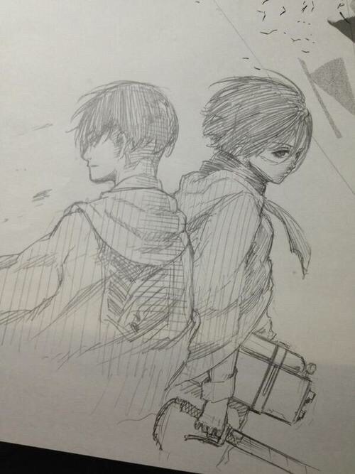 Porn photo suniuz: Official Levi & Mikasa back-to-back