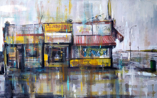 art-centric:  Jeff Bye — Clam Bar 