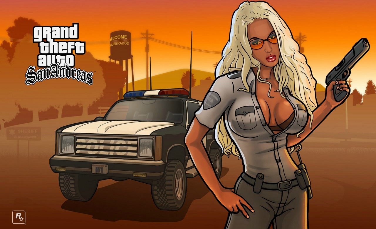 youngjusticer:  CAN’T WAIT FO’ THIS GAME. San Andreas, by Sergey Filikov.