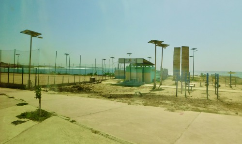 Matériel de sport et d'exercice, parc balnéaire, Dakar, Sénégal, 2019