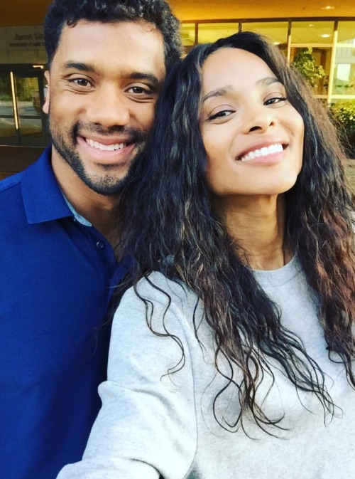 yin-meets-yang:  mediumbighead:  love is so beautiful ❤️  Congrats Ciara & Russell.  They are SO precious