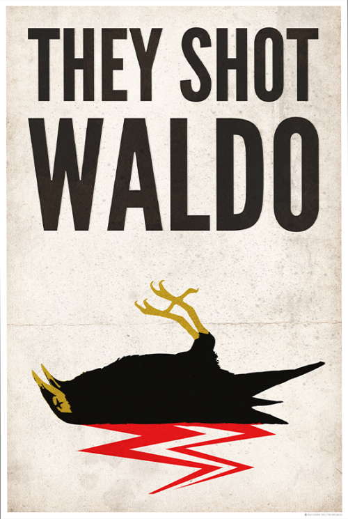 twinpeaksonshowtime: They Shot Waldo! - Sauls Creative