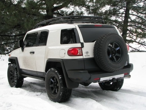 velotone:  Toyota FJ Cruiser. Not a fan of many cars, or the idea of having a car, but they are some what needed and a fun toy at times. But there are some that i do quite admire. Once the trust Element gives way this shall be mine. Adventure Mobile.