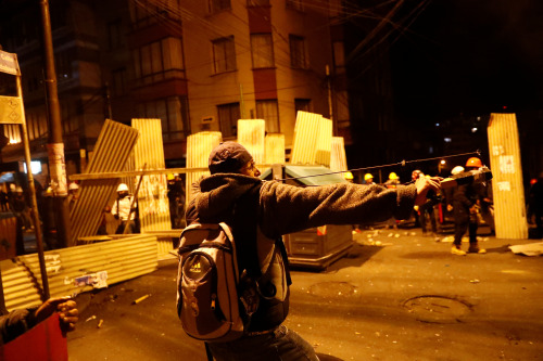 PHOTOS: Bolivians clash over electionStreet clashes broke out on Thursday among supporters and oppon