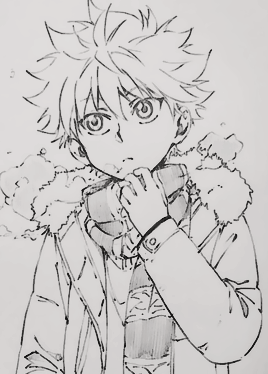 flamefly:        ☆ Killua Zoldyck + Sketches by niuya  ☆   