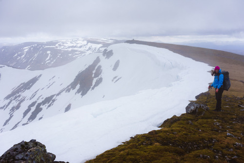 Ben Alder and surrounding range, Scotland. May, 2018.