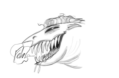 Some Test Doodles I Did A While Back With Procreates Brushes And Blending