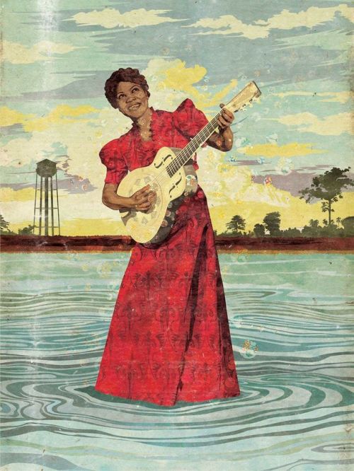 New illustration! Sister Rosetta Tharpe, enjoy!You can follow my on Facebook and on InstagramYou can