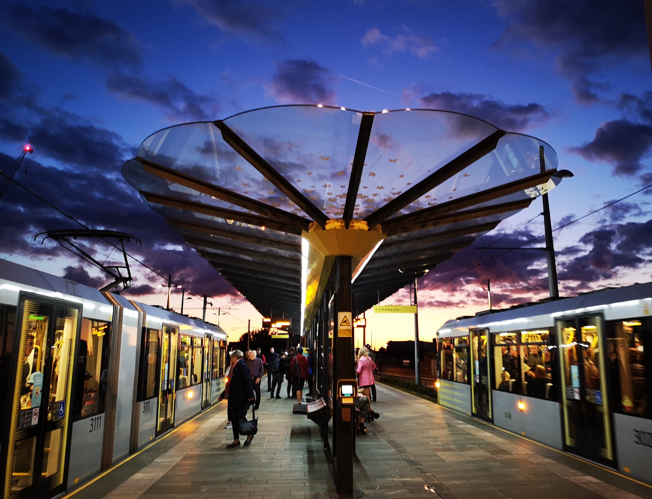 #Manchester Deansgate Tram Stop