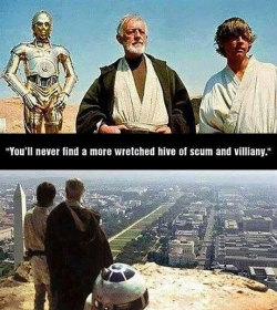 thingsmakemelaughoutloud:  If Star Wars Took Place In Washington, D.C.- Funny and Hilarious -