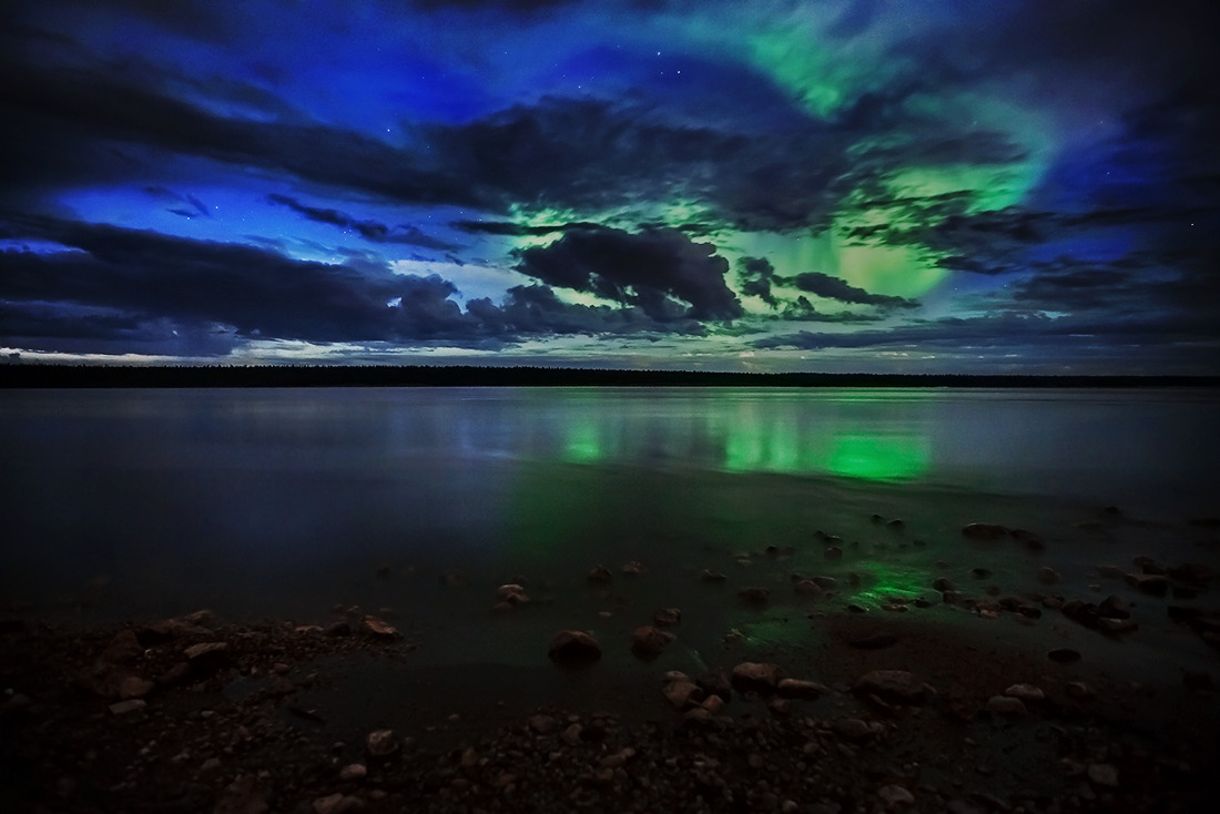 radivs:  Aurora Reflections 1 | 2 | 3 by Thomas Koidhis