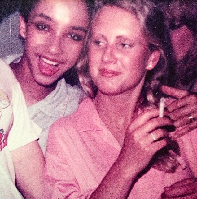 sade-adu:  Sade at a slumber party with friends in 1977