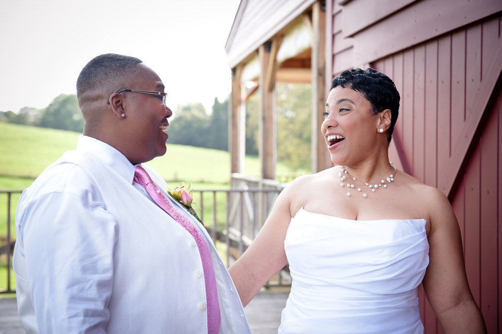 buzzfeed:  This photo series of brides seeing their brides for the first time might