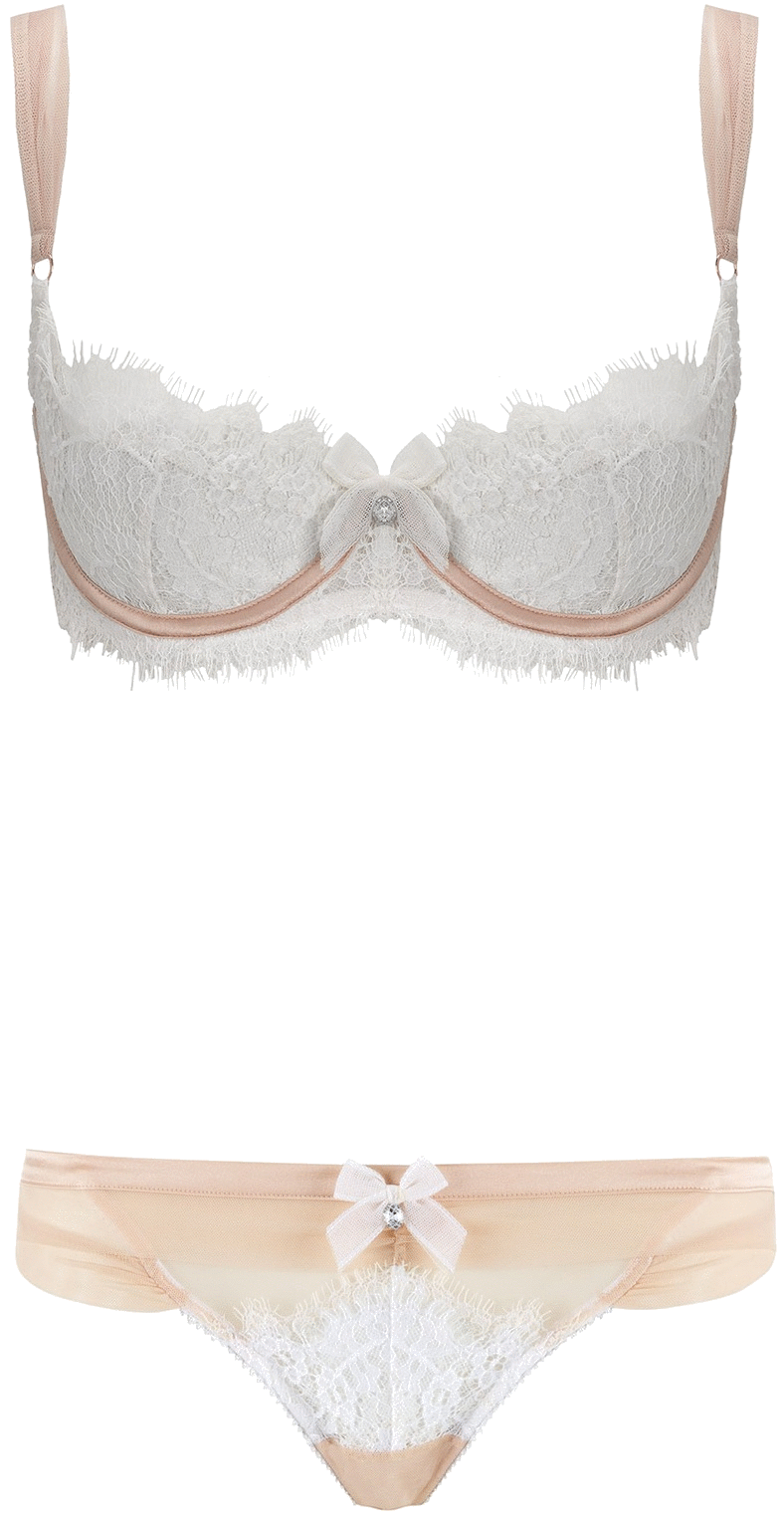 sadsofia:  transparent-lingerie:  Myla (Bridal Collection), “Eustacia”: bra and