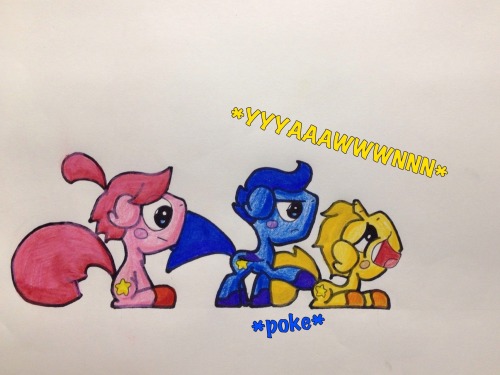 ask-pony-kirby:  Kirby, its your blog, shouldn’t you be contributing a bit more here?  All the Kirbies! owo xD