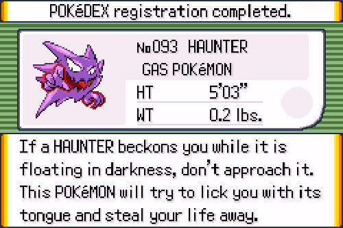 cyndaqill:Pokemon Emerald: Weird and somewhat disturbing dex entries