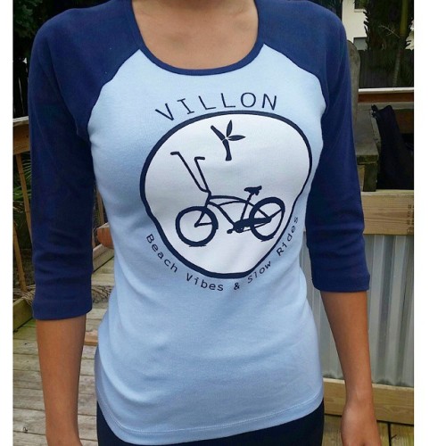 birdsbiking: we love Bikes …. Beach Vibes and Slow Rides Ladies ¾ sleeves #villon #villonclot