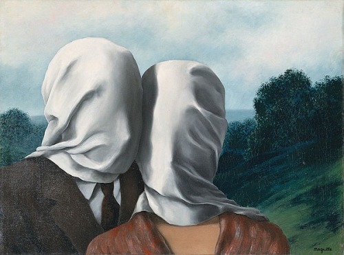 lauraeffe:René Magritte - Gli amanti - 1928 -
