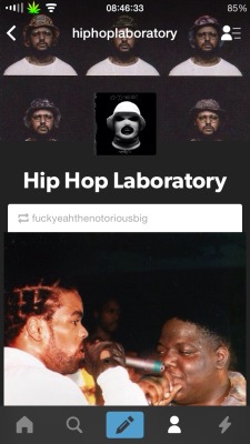 hiphoplaboratory:  The new profile look on the Tumblr app are pretty cool. You can customize it however you want.