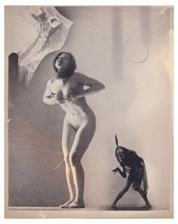 diagonalist: William Mortensen - Nude with