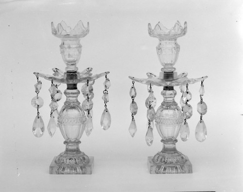 Candlestick, American Decorative ArtsMedium: Blown glassBequest of Adeline R. Brown, 1947 Metropolit