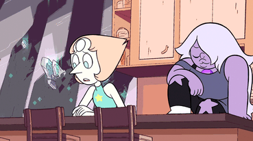 A continuation of my further continuation of my gifset series on Pearl’s animated speaking and gesticulating. One of my favorite aspects of her character is how active she is while talking, its a pretty consistent character trait so there’s