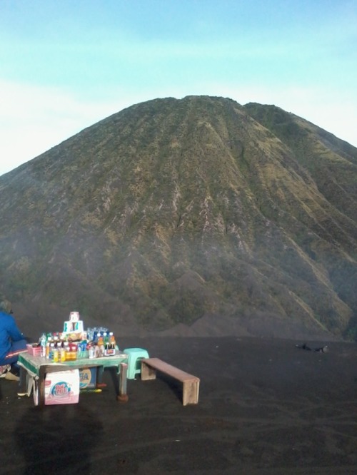 syamilimran-97:Mt. Bromo volcano in East Java is the active cone inside the giant Tengger caldera, o