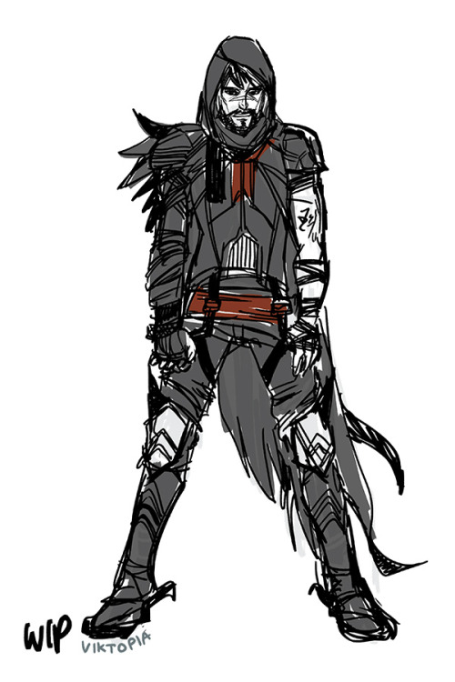 viktopia:Post-Apocalyptic AU?? Wanted to try this so bad. Playing around with their existing concept