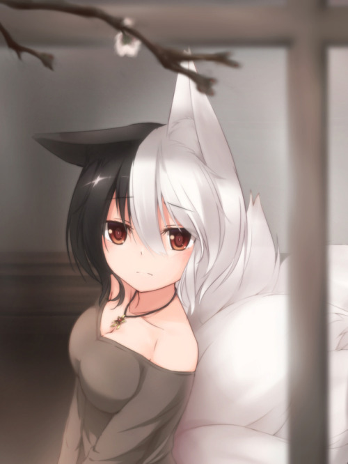 catgirlsdoingcatthings: 待ち人来ず | きさらぎ　ゆき@お仕事募集中 [pixiv]