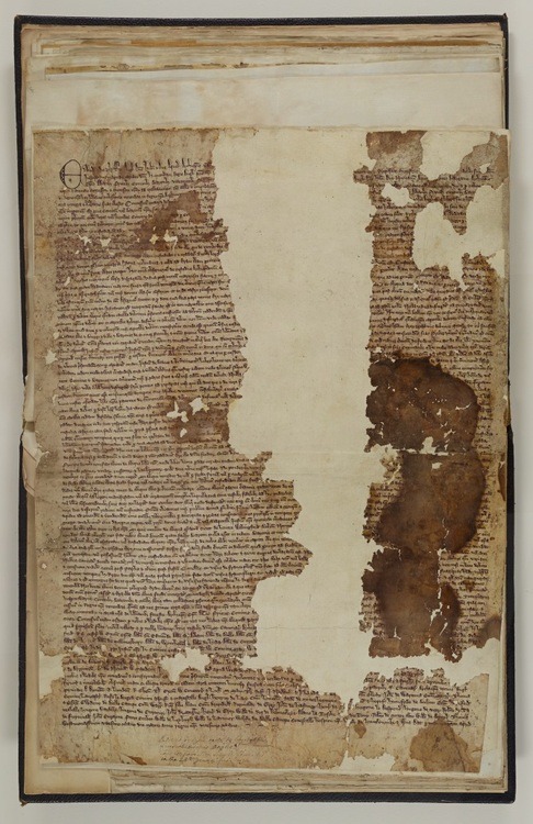 Amazing! Original Magna Carta Copy Found in Scrapbook
