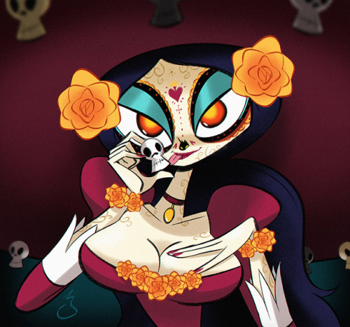 cheesecakes-by-lynx:  Happy Dia de los Muertos!Enjoy adult photos