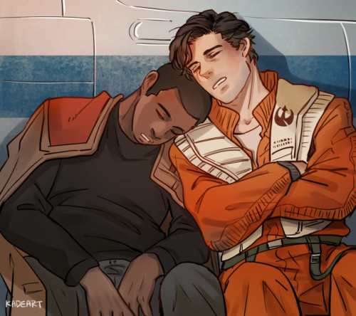 kadeart: Your shoulder is a good pillow bro