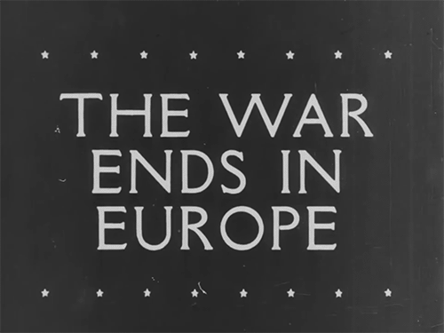 todaysdocument:VE Day: May 8, 1945 - The War Ends In Europe“Throughout the world throngs of people h