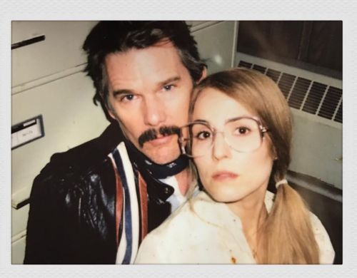 noomirapace: Loved every moment with @ethanhawke. One of the most incredible actors I’ve worked with
