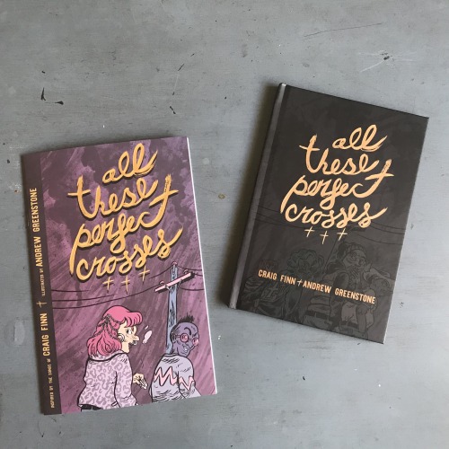 The comic that I made about Craig Finn’s new album “All These Perfect Crosses” Hits stores TOMORROW!