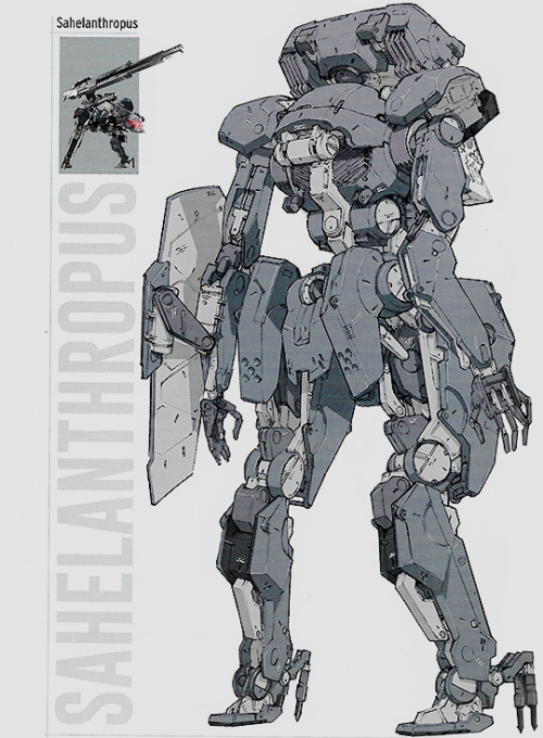 steamedtofu:  Metal Gear Solid V: The Phantom Pain Official Guide: Sahelanthropus. 