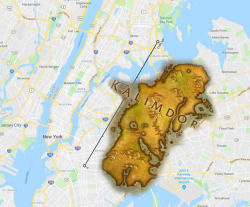 Fkdemetri:  Motherazeroth: Wow-Images:   In-Game Kalimdor Compared To Manhattan 