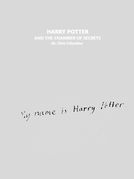 katiemcgrvths:harry potter movies [2/8]↳ Harry Potter and the Chamber of Secrets (2002)“It is not ou