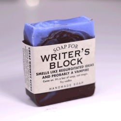 amandaonwriting:  Soap for Writer’s Block  Is this Sims 4?