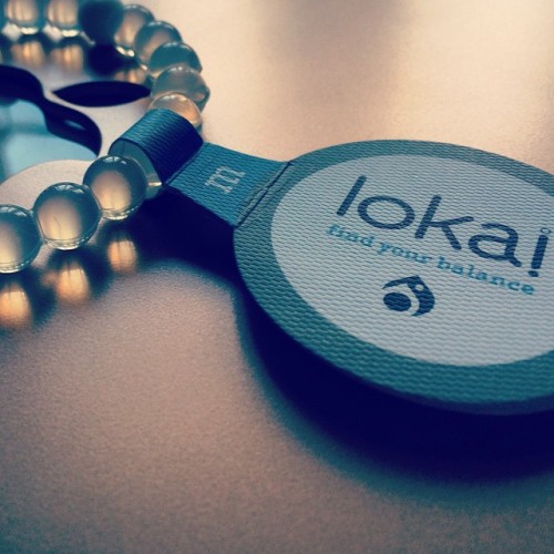 Thank you A for such a wonderful gift. . . . #livelokai #balance #life #bracelet #blessed #friend #