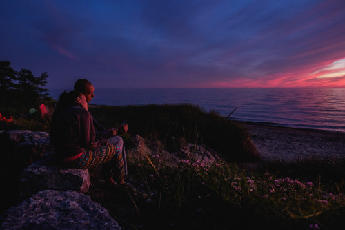 Eric &amp; Kalie at SunsetSouth Haven, Michigan