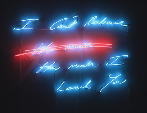 Tracey EminI Can’t Believe How much How much I Loved You2012Neon122.59 x 185.19 cm