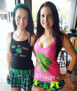 stickysweetkristen: Get lucky? Kristen I’m not a fan of St Patrick’s Day celebrations.   Last week a friend asked me what would get me in the mood to celebrate it.  I said there wasn’t anything that would.  I think I’ve now found out I was