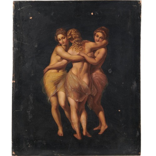 dentelledeperle: Hans von Aachen, ‘The Three Graces’