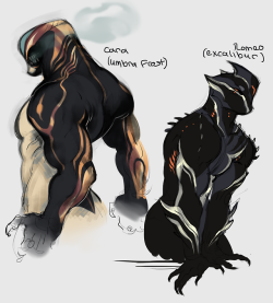 maunderfiend:Some warframe stuff. My Frost