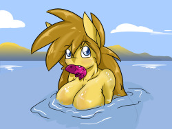 taboopony:  Drew something nice for my friend Sera whos been drawing OC’s for people over on her tumblr http://isle-of-forgotten-dreams.tumblr.com/was going to draw something naughtyier at first but figured this would be a bit cuter  D’aww x3
