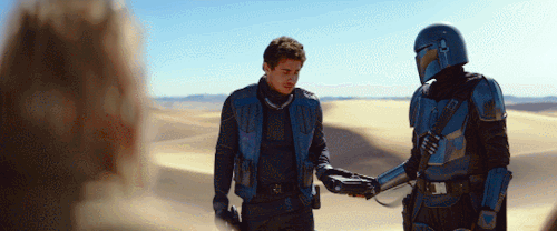 dollsahoy:theyoungestwhateleydaughter:heroineimages:romanticamnesia:gffa:The Mandalorian | Chapter 5