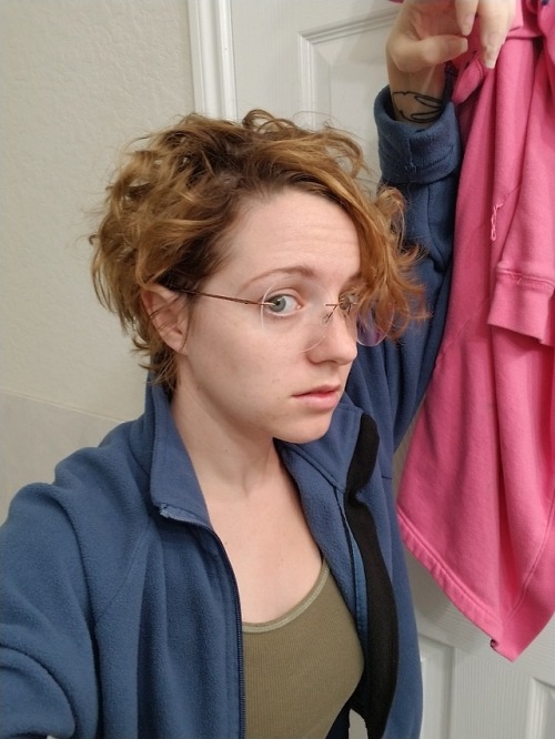 trashfirefallon:  I need a haircut. Ft. Bedhead that will not be tamed