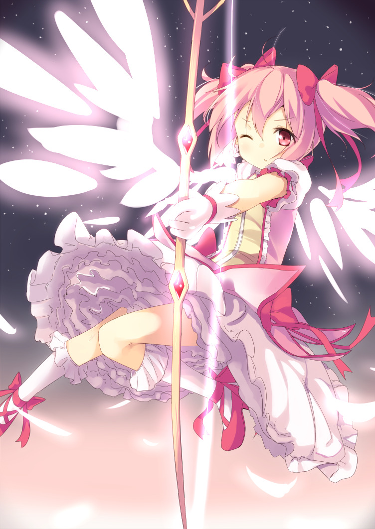 hanonano:  missliddell: madoka | もこけ